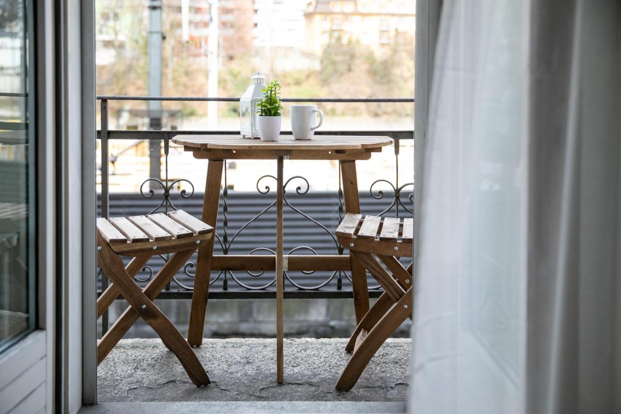 Spirit Apartments Zentral Mit Gratis Parkplatz Luzern Exteriör bild